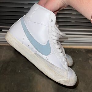 Nike Blazer Mid 77 “White Celestine Blue” - Lightly worn - W8
